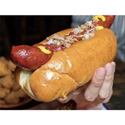 BREAD MILK HOT DOG ROLL 24S # MHDR URBUN BAKERY